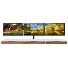 Image of Triple Set - 3x HP E232 23'' Inch 1080p LED Monitor VGA,HDMI,USB,Display Ports