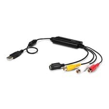 Image of StarTech USB Video Capture Adapter Cable - S-Video/Composite to USB 2.0 SD Vi...