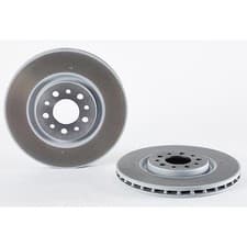 Image of 09.9365.11 Brake Disc x2 Front Fits Alfa Romeo 159 Sportwagon Brera Jeep Brembo