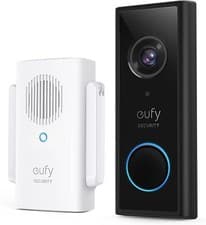 Image of eufy Security Video Doorbell Camera Wireless 2K with Chime No Monthly Fee AI16GB