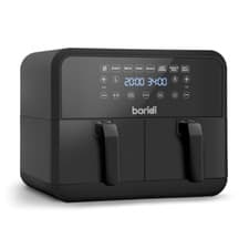 Image of Dual Zone Air Fryer Food Oven Cooker, 8 Presets, 1700W, 8L, Black Baridi DH172 A