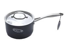 Image of STELLAR 6000 HARD ANODISED 16CM NONSTICK SAUCEPAN 1.9LTR EX DISPLAY