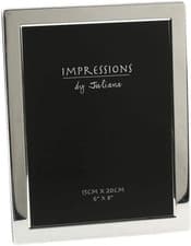 Image of Silverplated Photo Frame Flat Edge 6X8 (362068S)