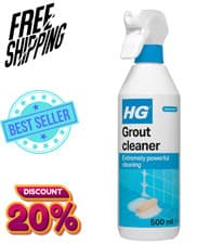Image of HG Grout Cleaner, Ready-To-Use Tile Grouting Cleaning Spray, Removes 500ml