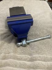 Image of Toolzone 4” Heavy Duty Fixed Base Engineers Vice With Anvil