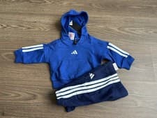 Image of Babies Adidas Tracksuit 0-3 Months Blue Brand New with Tags Free Delivery