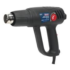 Image of Sealey Variable Temperature Hot Air Gun Kit 2000W 50-450°C/90-600°C Hot Air Guns
