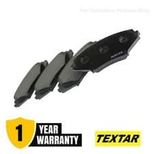 Image of Brake Pads Full Set Of 4 Front With Accessories 2232901 Textar Hyundai Kia