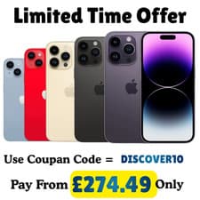 Image of Apple iPhone 14/ 14 Plus / 14 Pro / 14 Pro MAX 128GB 100% Battery All Colors A++