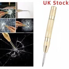 Image of Automatic Centre Punch 5" Heavy Duty Auto Center Punch Non Slip Grip 130mm