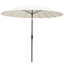 Image of Shanghai Parasol Adjustable Tilting Garden Sun Shade Fiberglass Umbrella Crank