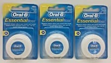 Image of Oral B Essential Dental Floss Original Unwaxed X3