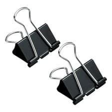 Image of Foldback Clips 32mm Black Pack of 12 Clips