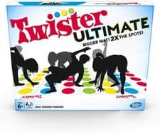 Image of Hasbro Twister Ultimate Bigger Mat 2 x The Spots Family, Kids Party Game