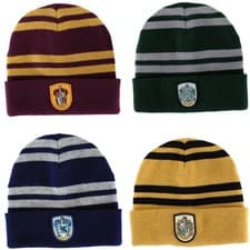 Image of Harry Potter Cap Knitted Beanies Hat Autumn Winter Warm Cold-proof Wool Cap Gift