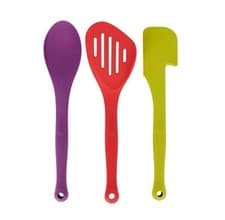 Image of Colourworks 3 Piece Silicone Utensils Set