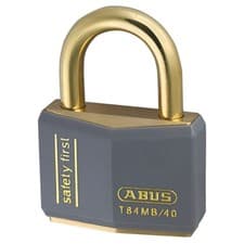 Image of ABUS T84MB/40mm Grey Rustproof Padlock Keyed Alike 8405