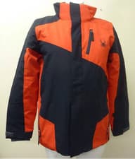 Image of WOMENS SPYDER JACKET-LARGE-BLACK/RED