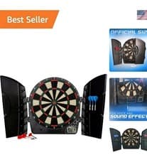 Image of Electronic Dart Board Sets - Soft Tip Electric Dartboard with Digital Scorebo...