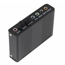 Image of For PC USB6-Channel 5.1 External SPDIF Optical Digital Sound Card Audio Adapter