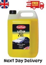 Image of CarPlan Ultra Wax & Wash Car Shampoo, 5 L (Packaging may vary)