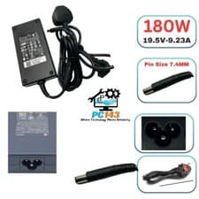 Image of BRAND NEW GENUINE DELL CHARGER 19.5V-9.23A, 180W PIN SIZE(7.4MM) WITH POWER LEAD