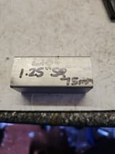 Image of Aluminium Bar L168  1.25" Square 