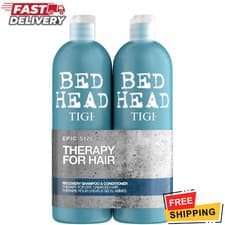 Image of Bed Head by TIGI Recovery Shampoo and Conditioner Set 750ml Deep Moisture