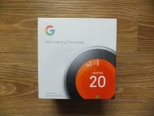 Image of Google Nest Learning Thermostat 3rd Gen Stainless Steel NEST PRO EDITION Sealed