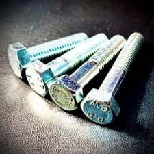 Image of M20 Hex Bolt High Tensile 8.8 BZP DIN 931
