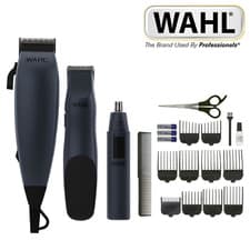 Image of Wahl Corded Hair Clipper & Cordless Trimmer Complete Grooming Gift Set