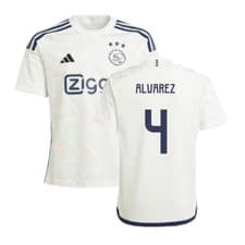 Image of 2023-2024 Ajax Away Shirt (Kids) (ALVAREZ 4)