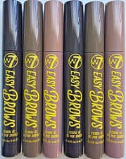 Image of W7 Easy Brows Eyebrow Gel Set x6 | 2 of Each Shade | Long Lasting Brow Fix