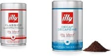 Image of illy Coffee, Classico Coffee Beans, Medium Roast, 100% Arabica Coffee, 250g & C