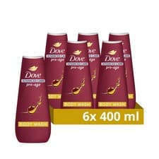 Image of Dove Advanced Care Pro Age Body Wash Body Cleanser shower gel   6x 400 ml