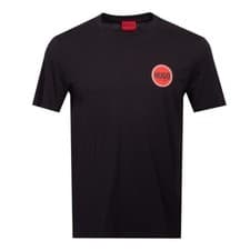 Image of Hugo Boss Men's Danetchorb Short Sleeve Crew Neck T-Shirt, Black