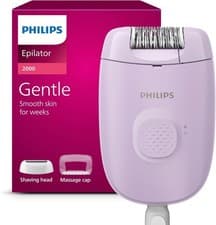 Image of Philips Corded Epilator Shave & Hair Removal For Women Series 2000 (BRE237/00)