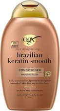 Image of OGX Brazilian Keratin Smooth Conditioner 385ml | Sleek Shine Sulphate Free