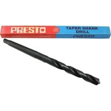 Image of 9.4mm HSS Taper Shank Drill - Presto (Boxed)