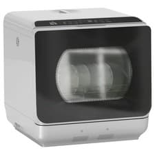 Image of Tabletop Dishwasher, Mini Countertop Dishwasher with 4 Place Settings, 6 Program