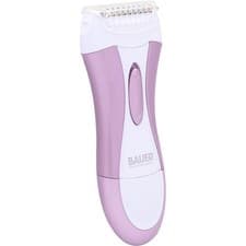 Image of Bauer Soft and Smooth Lady Shave Battery Operated Electric Shaver Legs Bikini