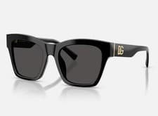 Image of Dolce & Gabbana DG4512 Black & Grey Sunglasses