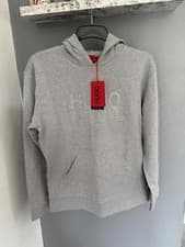 Image of Hugo ‘Dasara_1’ Hoodie Medium Grey £139 RRP