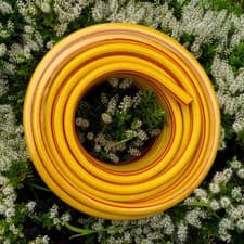 Image of 1/2" Yellow Garden Hose Pipe Anti Kink UV Resistant 6 Layer Water Hose