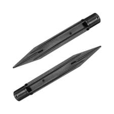 Image of 4x 150mm Ground Stakes Solar lights Spike for Garden Pathway Landscape Lamp