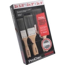 Image of ProDec Trojan Paint Brush Set with Free Cutting in Brush