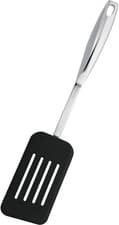 Image of Stellar Premium Nylon Tools Long Slotted Turner, Polished Stainless Steel Handl