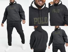 Image of Polo Ralph Lauren Triple Pony Hoodie Sweater Sweatshirt Jumper Hood Big-Tall 2XL