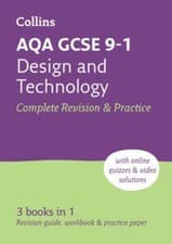 Image of AQA GCSE 9-1 Design and Technology Complete Revision and Practice : Ideal for...