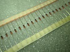 Image of Zener Diode 3.3V 0.5W (500mW) 2% DO35 **50 DIODES PER SALE** BZX55B3V3 UKSTOCK